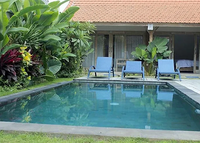 Apartment Peaceful Fancy Double Bed With Pool In Canggu *