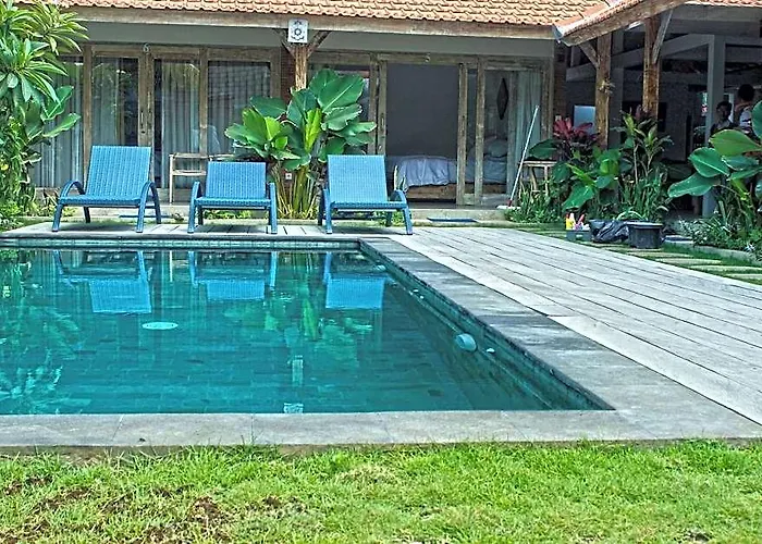 Apartment Peaceful Fancy Double Bed With Pool In Canggu *
